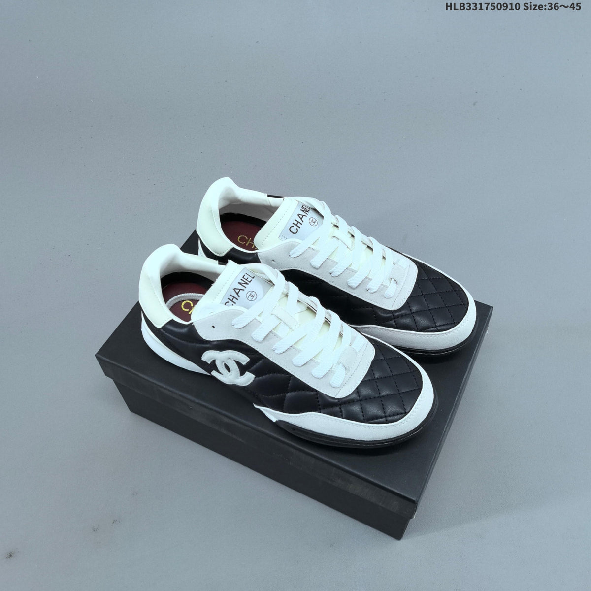 CHANEL P25 Low-Cut Lace-Up Sneakers - product image from the listing.