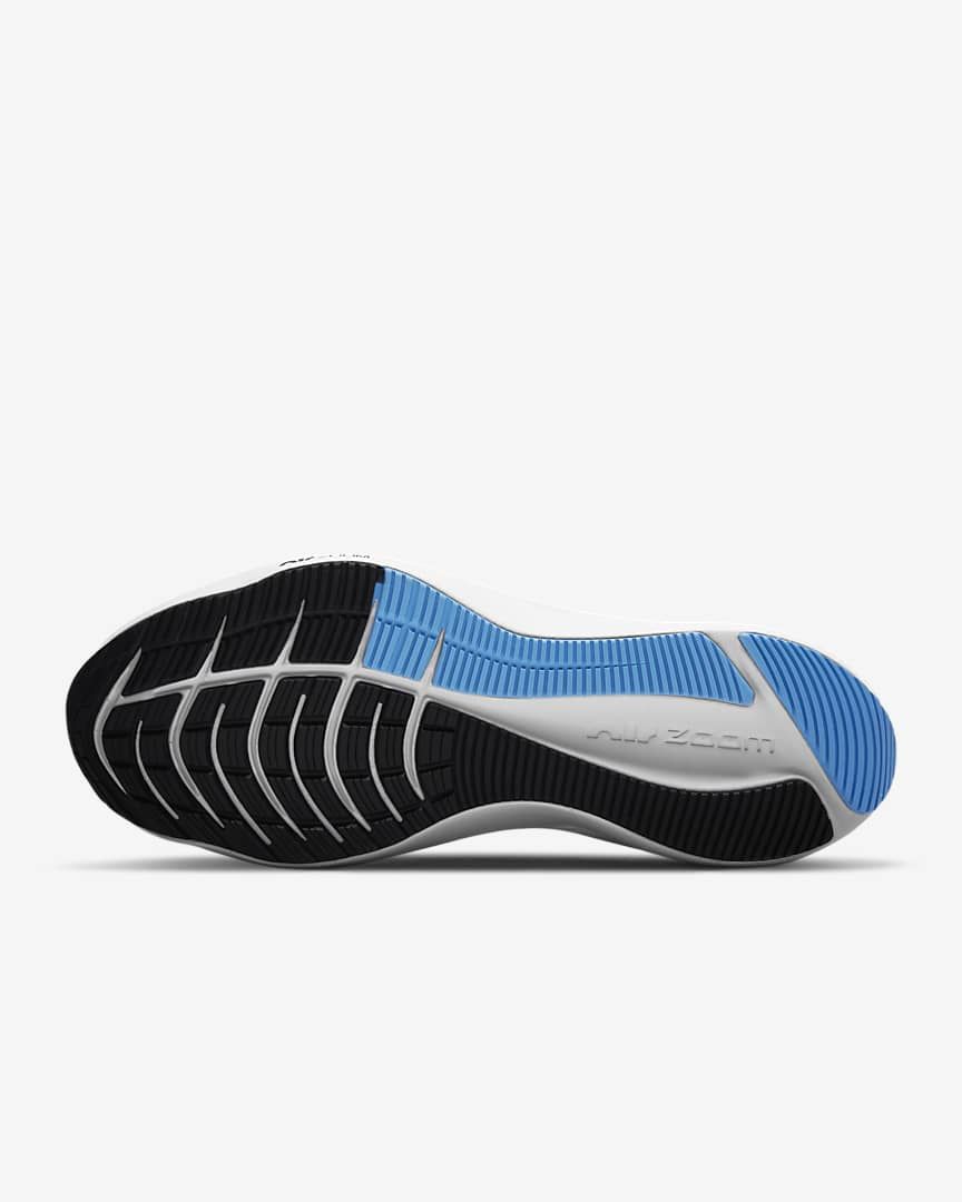 Nike Zoom Winflo 8 Running Shoes, in Black Blue CW3419-007 - product image from the listing.