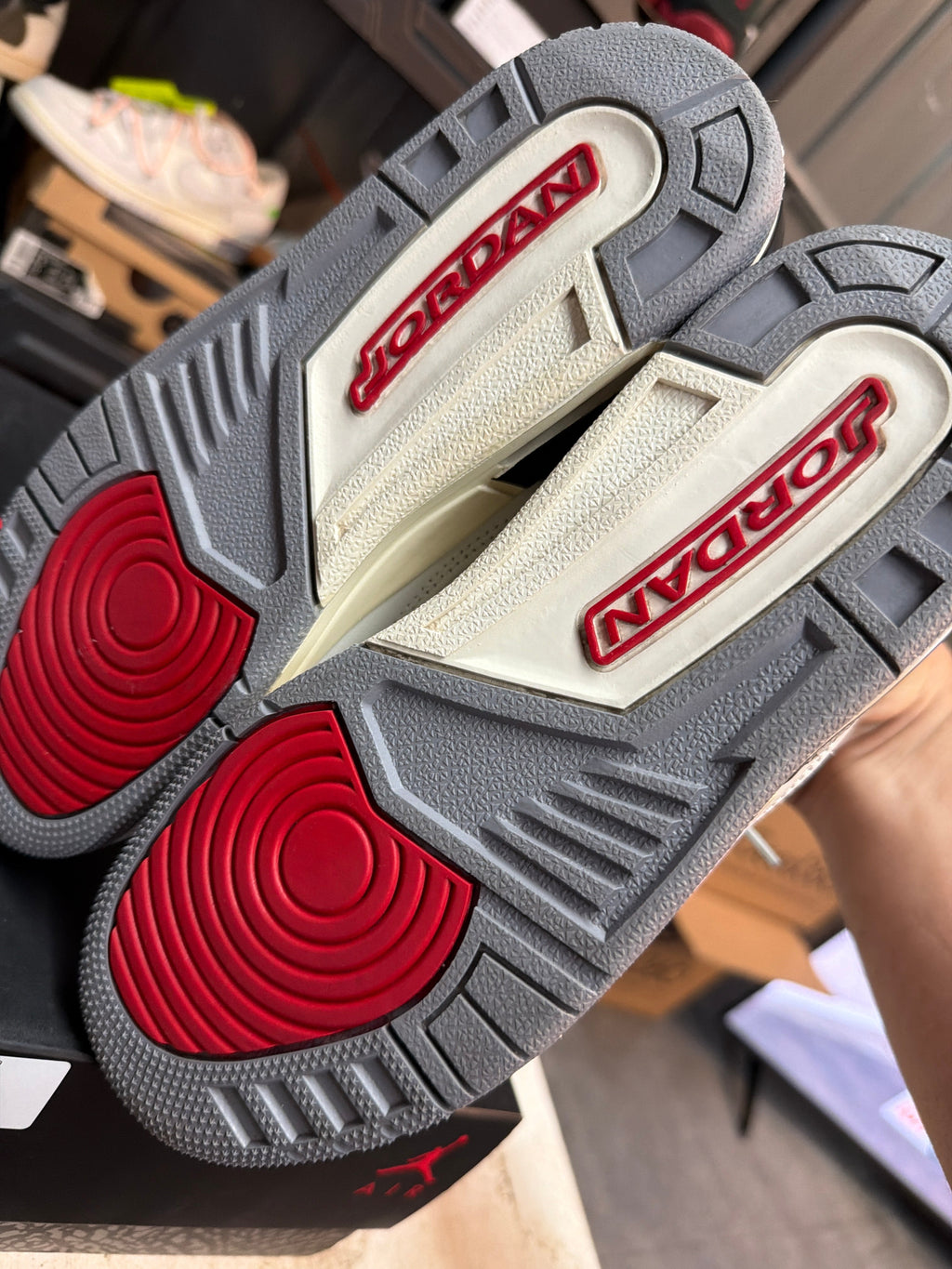 Reimagined - Jordan 3 - product photo shown in the listing for this item.