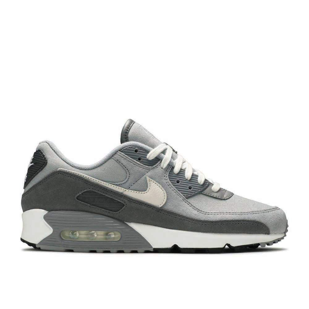 Nike Air Max 90 Premium 'Light Smoke Grey' Footwear - product image from the listing.