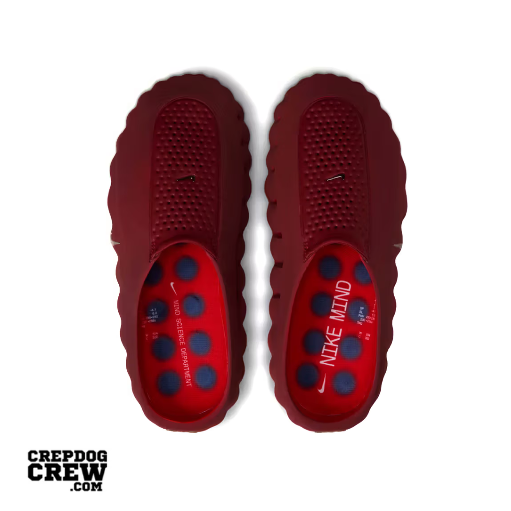 Nike Mind 001 Slide Team in Red University Red - product image from the listing.