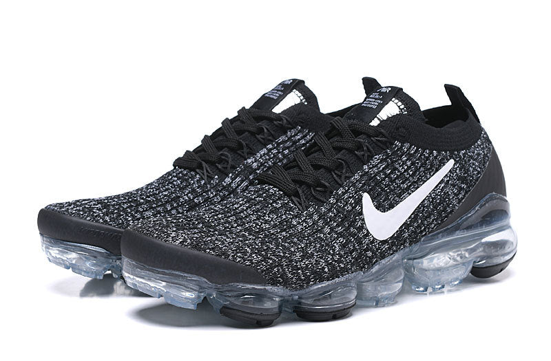 Nike Air VaporMax Flyknit Sneakers in Black White AJ6900-212 - product image from the listing.