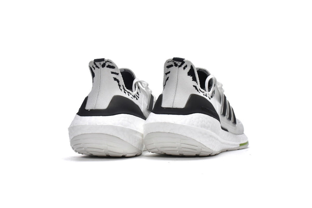 adidas UltraBoost 22 GX5573 White Black Zebra Shoes for Running - product image from the listing.