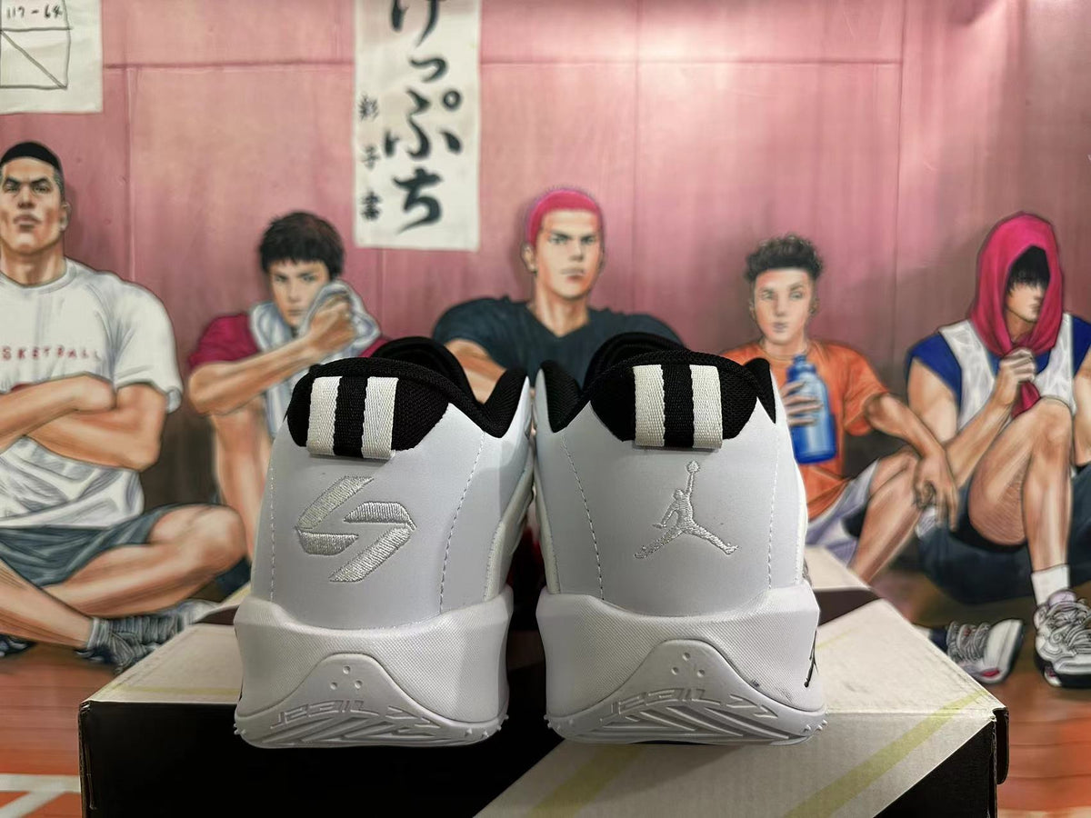 Jordan Luka 1 White Cement Basketball Footwear - product image from the listing.