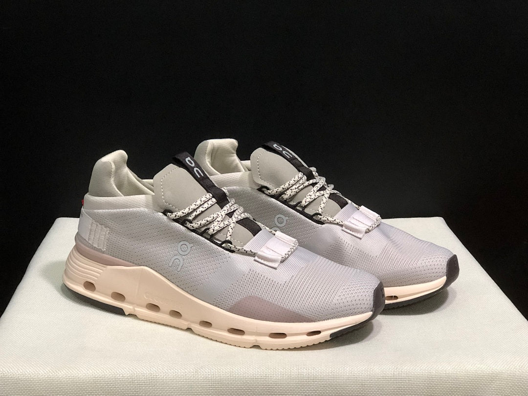 Sesame Gray On Cloudnova 1 Sneakers - product image from the listing.