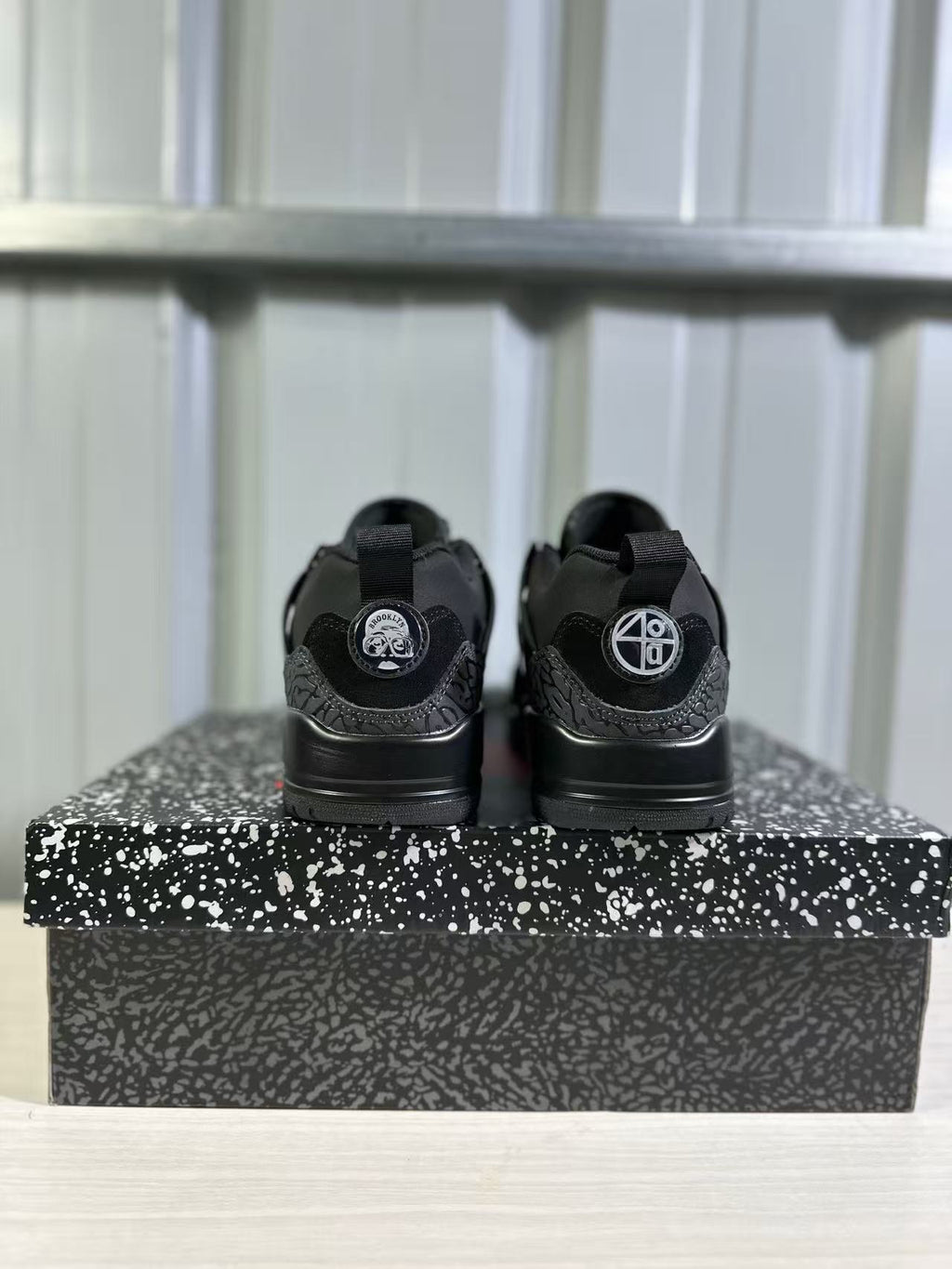 Jordan Spizike Low Sneakers in Black FQ17 - product image from the listing.