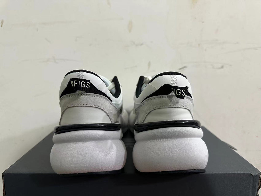 White and Black New Balance 3447 Sneakers - product image from the listing.