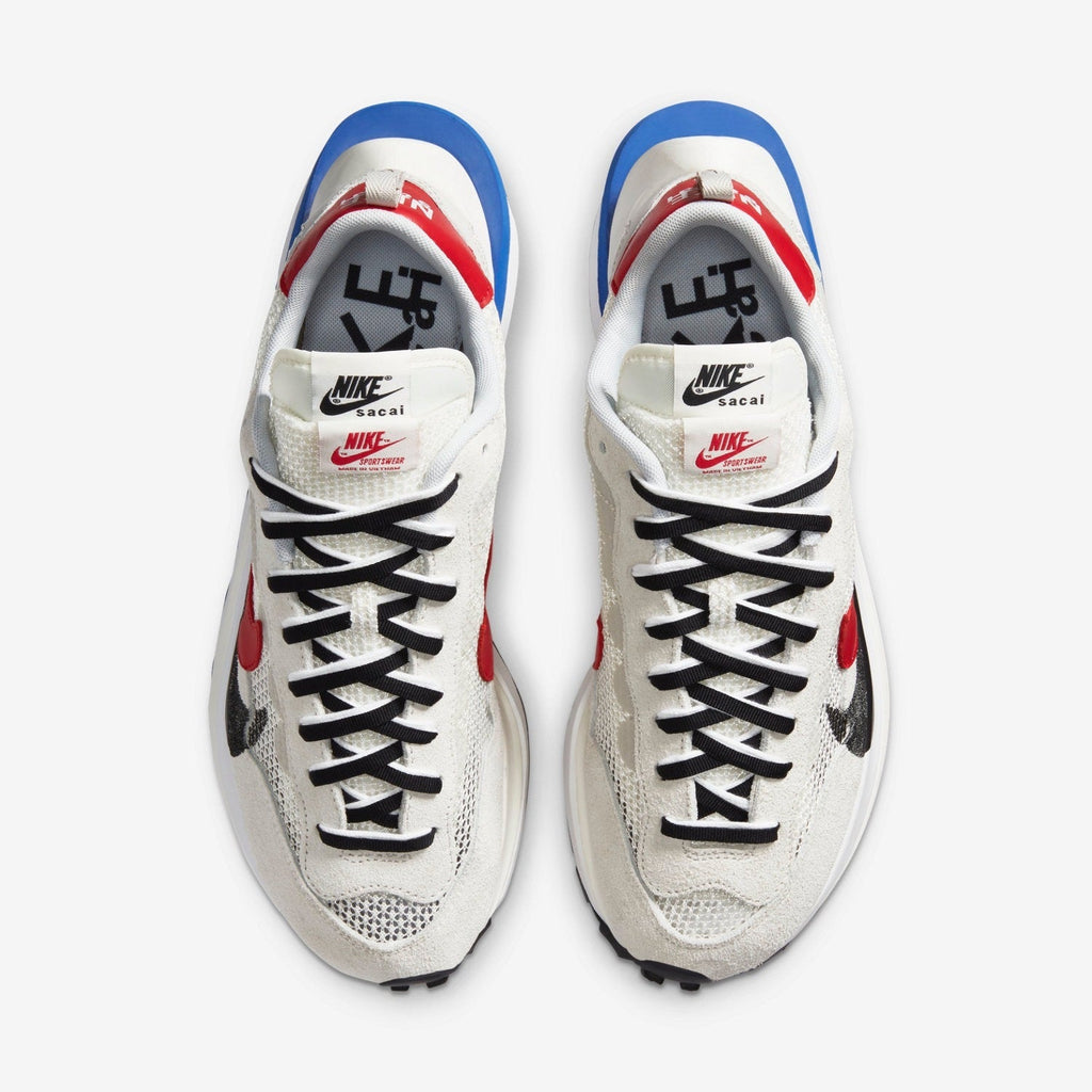 Nike sacai VaporWaffle Sneakers CV1363-100 in Grey White - product image from the listing.