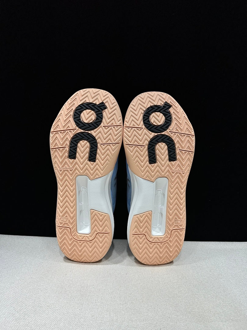 On THE ROGER Advantage Pro Blue Tennis Footwear - product image from the listing.
