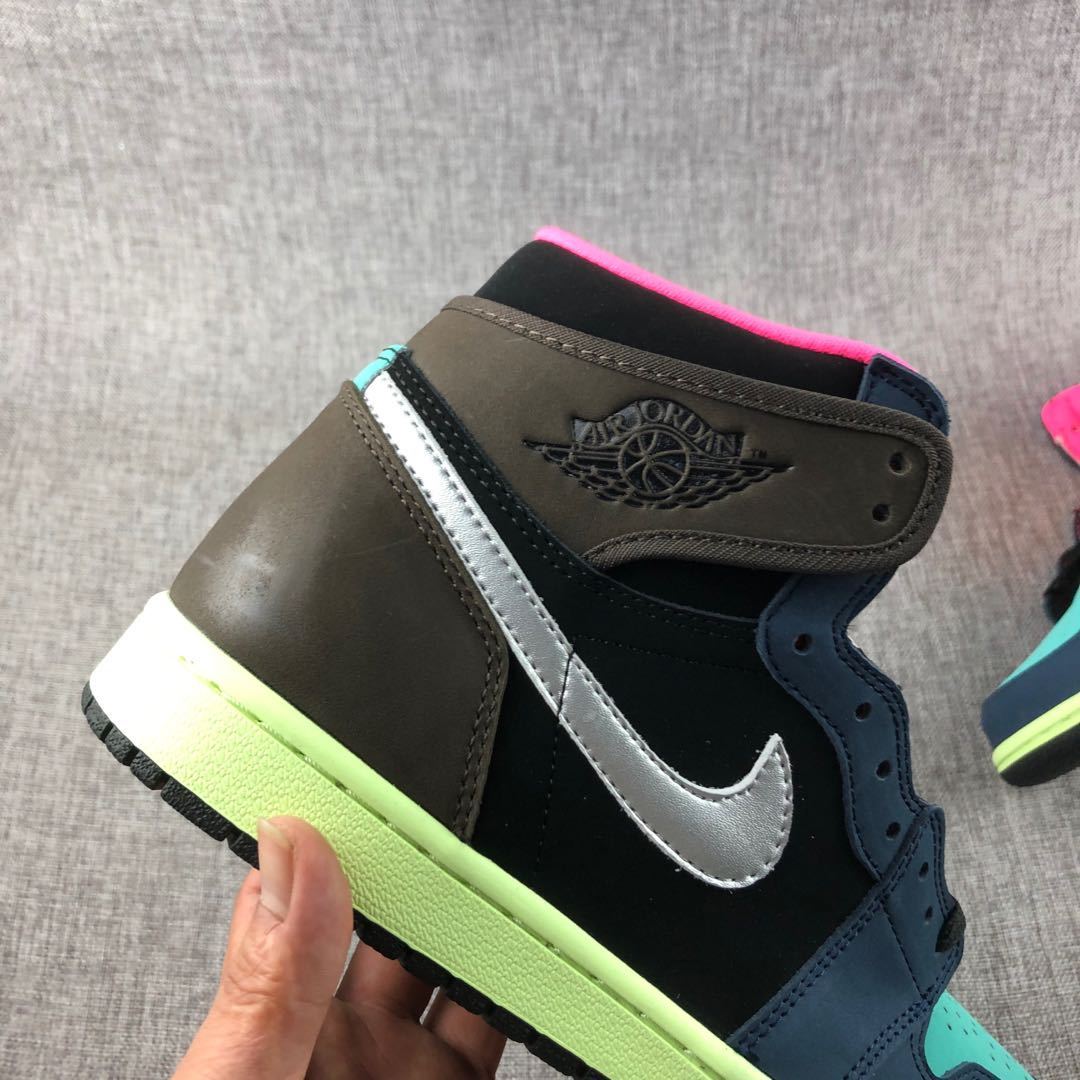 Jordan 1 High OG Bio Hack Sneakers in Multicolor - product image from the listing.