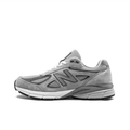 New Balance 990v4 Grey Running-Style Trainers M990GL4 - product image from the listing.