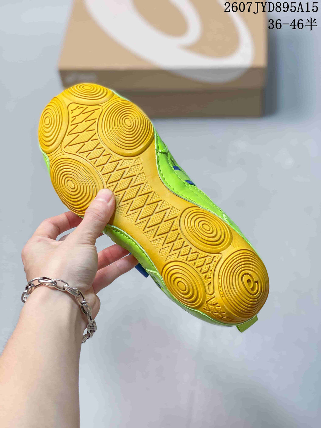 ASICS Hyper Taping Sneakers Neon in Green 1203B190 - product image from the listing.