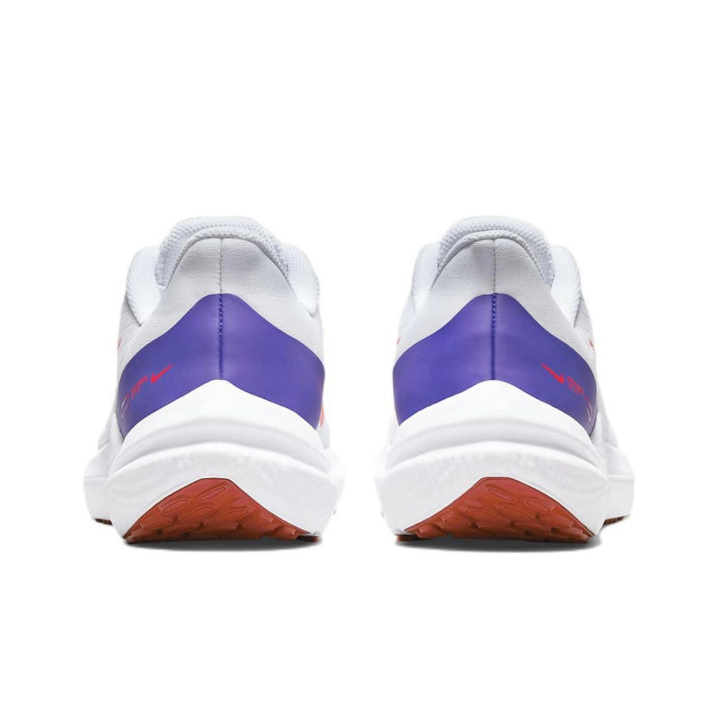 Nike Air Winflo 9 Running Shoes in White Red Blue DD6203-006 - product image from the listing.