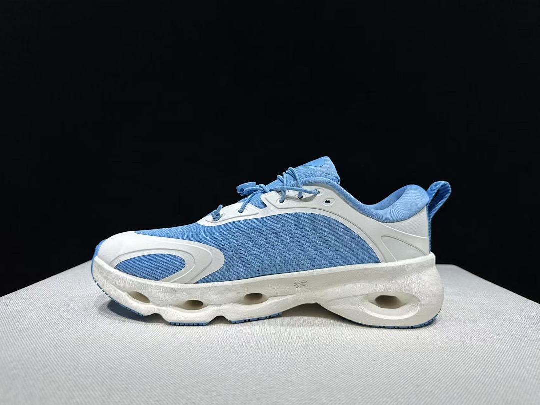 On x Loewe Cloudventure 3.0 Sneakers in White and Blue - product image from the listing.