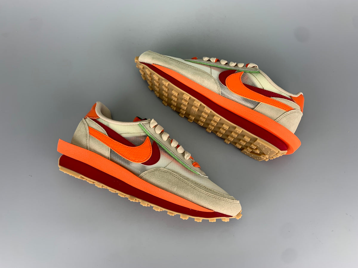 Nike LDWaffle CLOT x sacai DH1347-100 Trainers - product image from the listing.