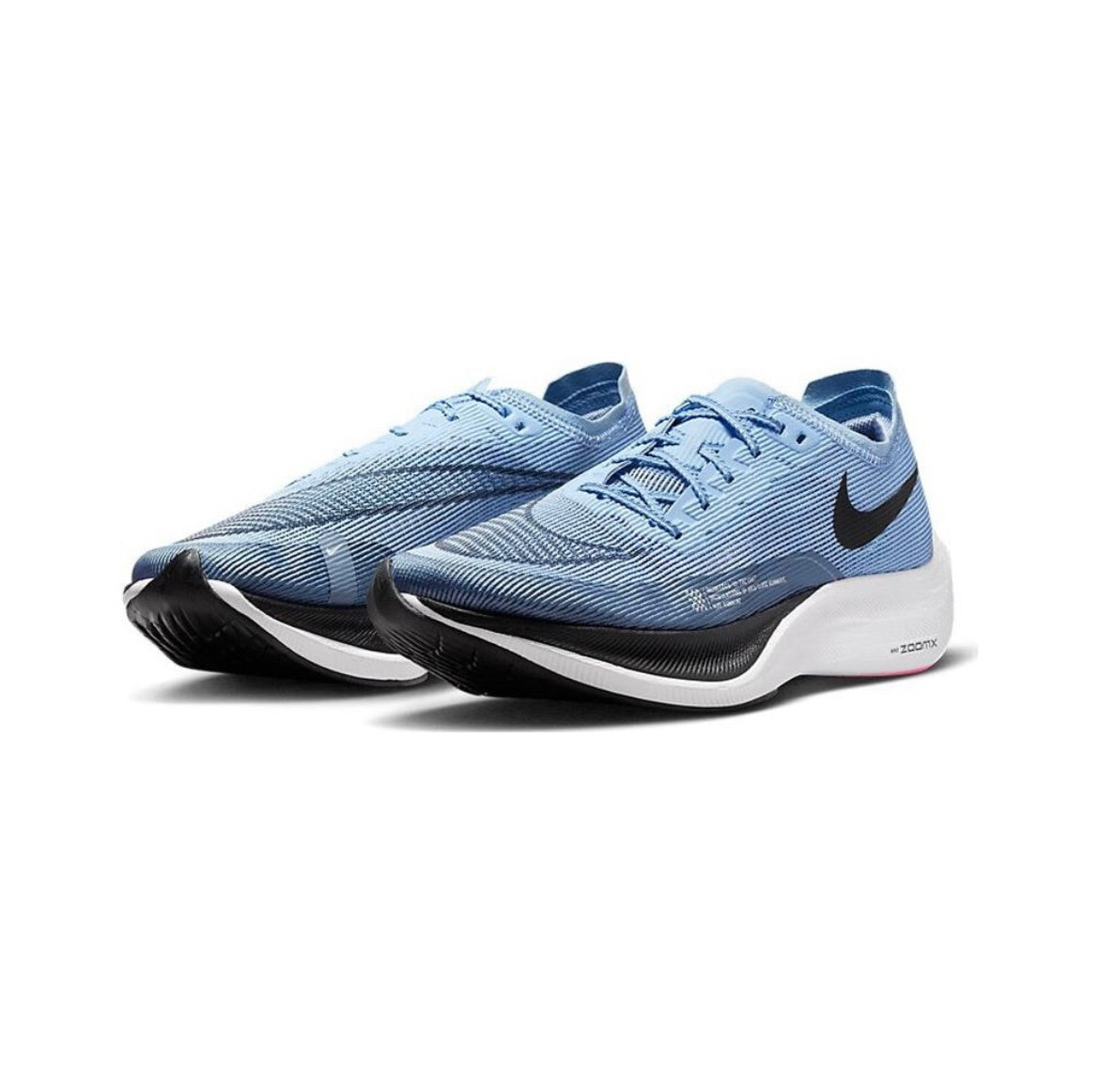 Nike ZoomX Vaporfly NEXT% 2 Running Shoes in Blue CU4111-401 - product image from the listing.