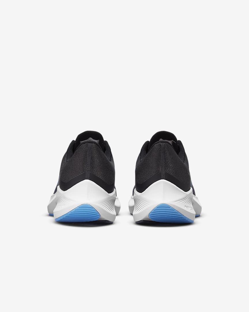 Nike Zoom Winflo 8 Running Shoes, in Black Blue CW3419-007 - product image from the listing.