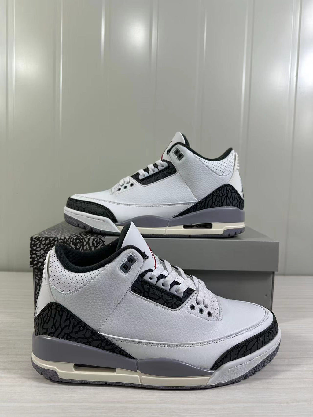 Air Jordan 3 Retro White Cement Grey CT8532-106 - product image from the listing.