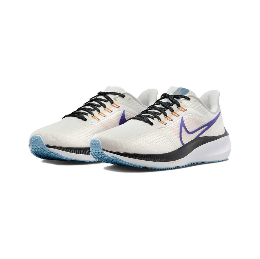 Nike Air Zoom Pegasus 39 Running Shoes in White Blue DH4071-006 - product image from the listing.