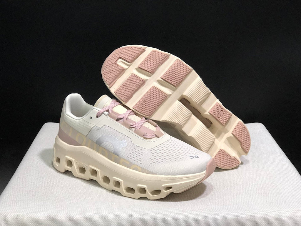 On Cloudsurfer Moonlight Running Shoes in Pink - product image from the listing.
