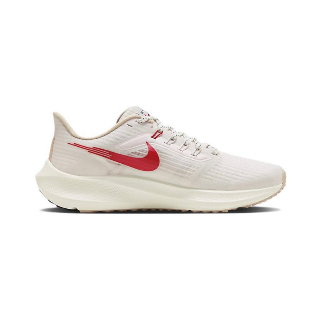 Nike Air Zoom Pegasus 39 Running Shoes in White Red FD4344-161 - product image from the listing.