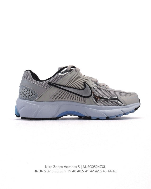 Nike Zoom Vomero 5 Sneakers in Silver Blue IM5042-XL - product image from the listing.