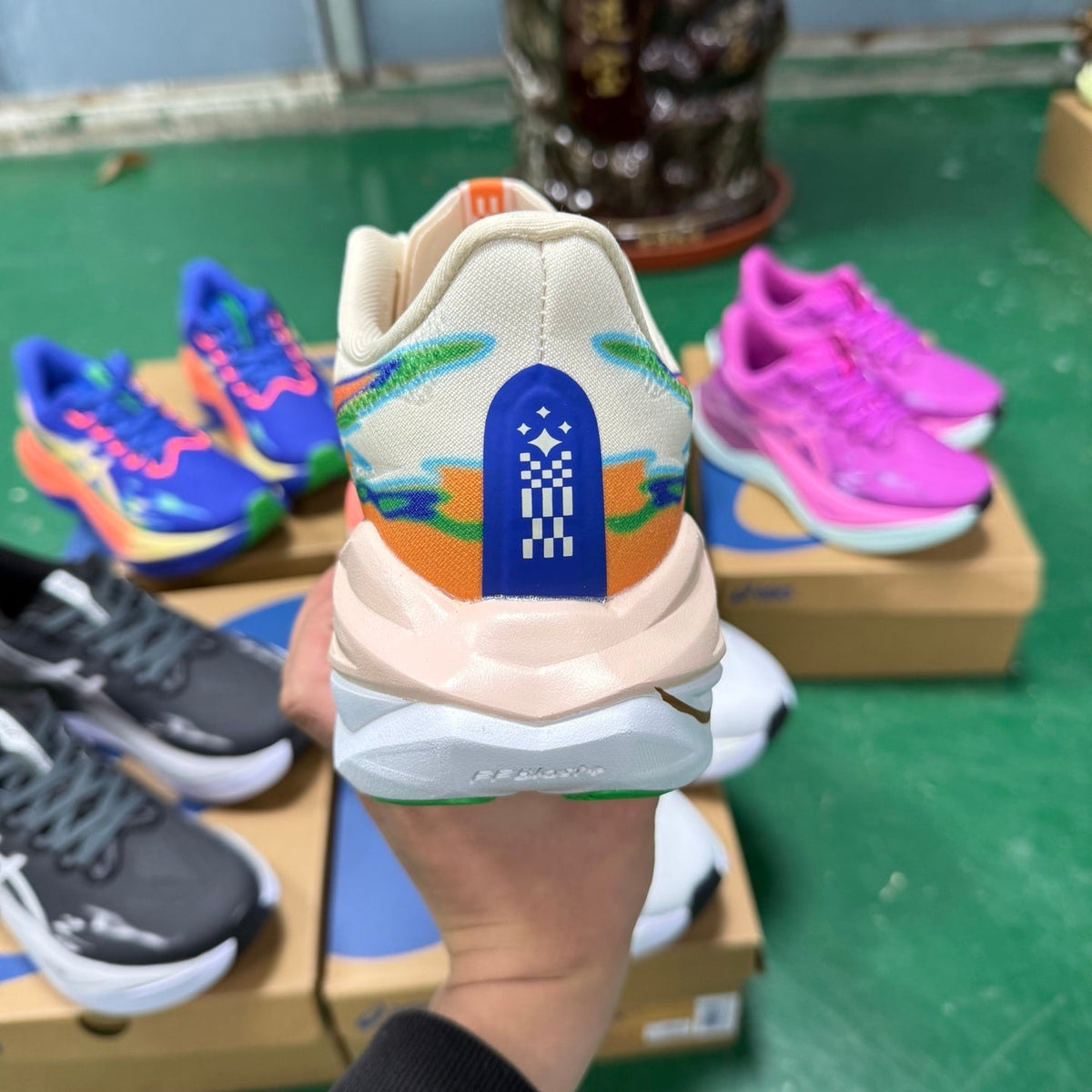 ASICS SUPERBLAST 3 Running Shoes in Beige Orange 1013A188-003 - product image from the listing.