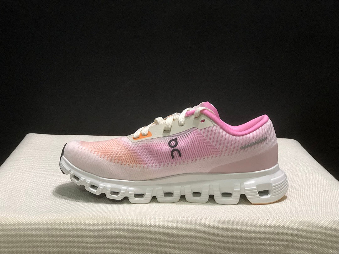 On Cloud 6 Push Running Sneakers in Pink - product image from the listing.