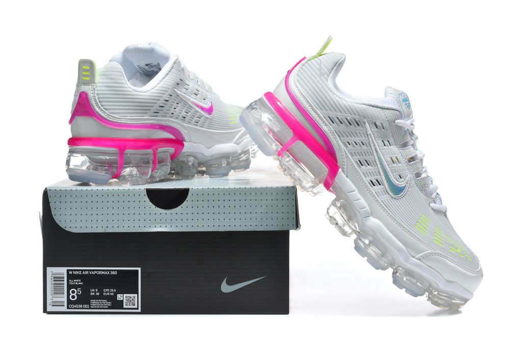 Nike Air VaporMax 360 Sneakers in White Pink CQ4538-001 - product image from the listing.