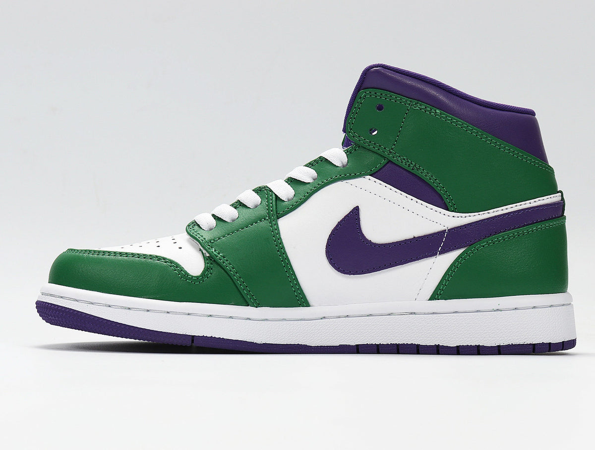 Air Jordan 1 High OG Court Sneakers in Purple 555088-041 - product image from the listing.