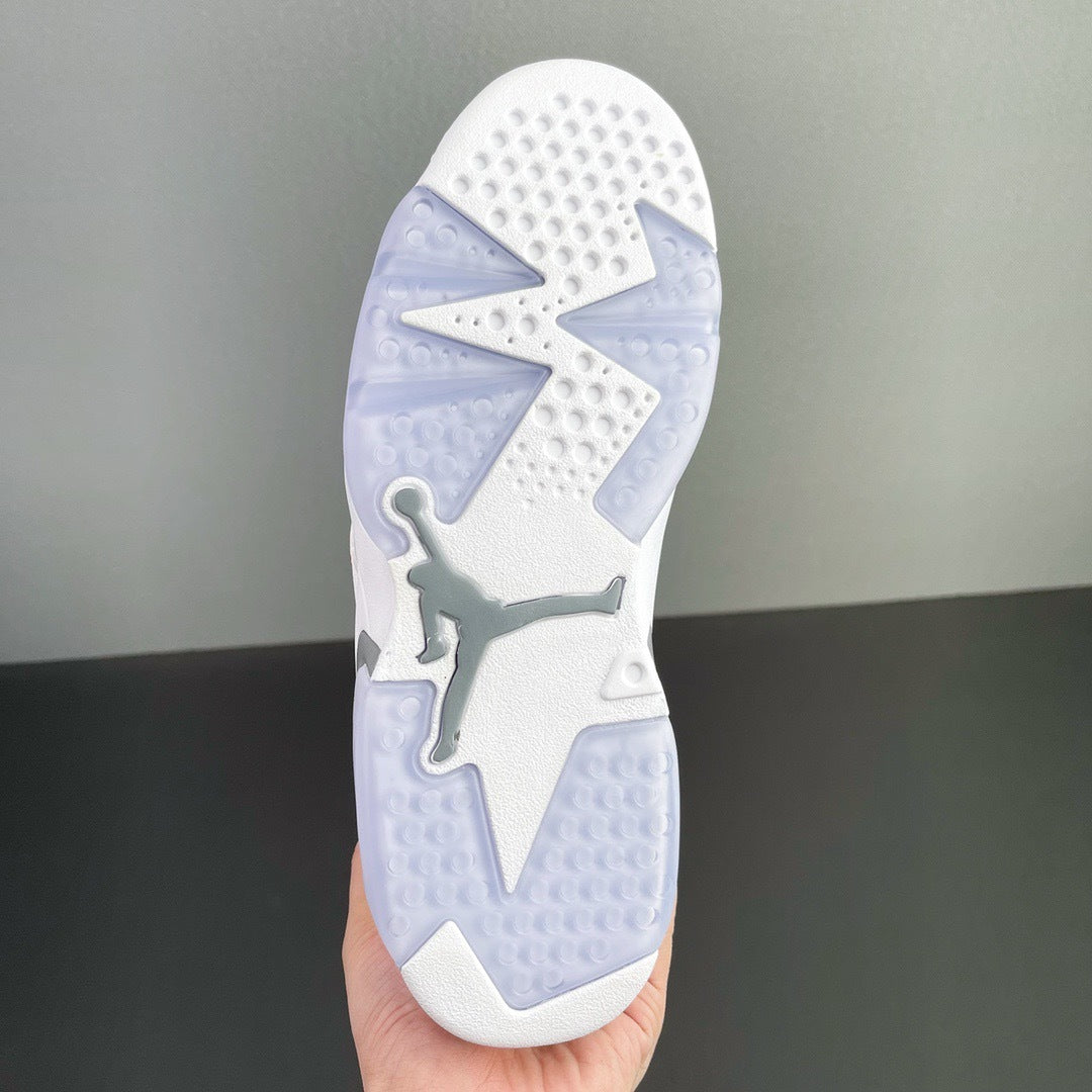 Air Jordan 6 Retro Cool Grey Sneakers CT8529-100 - product image from the listing.
