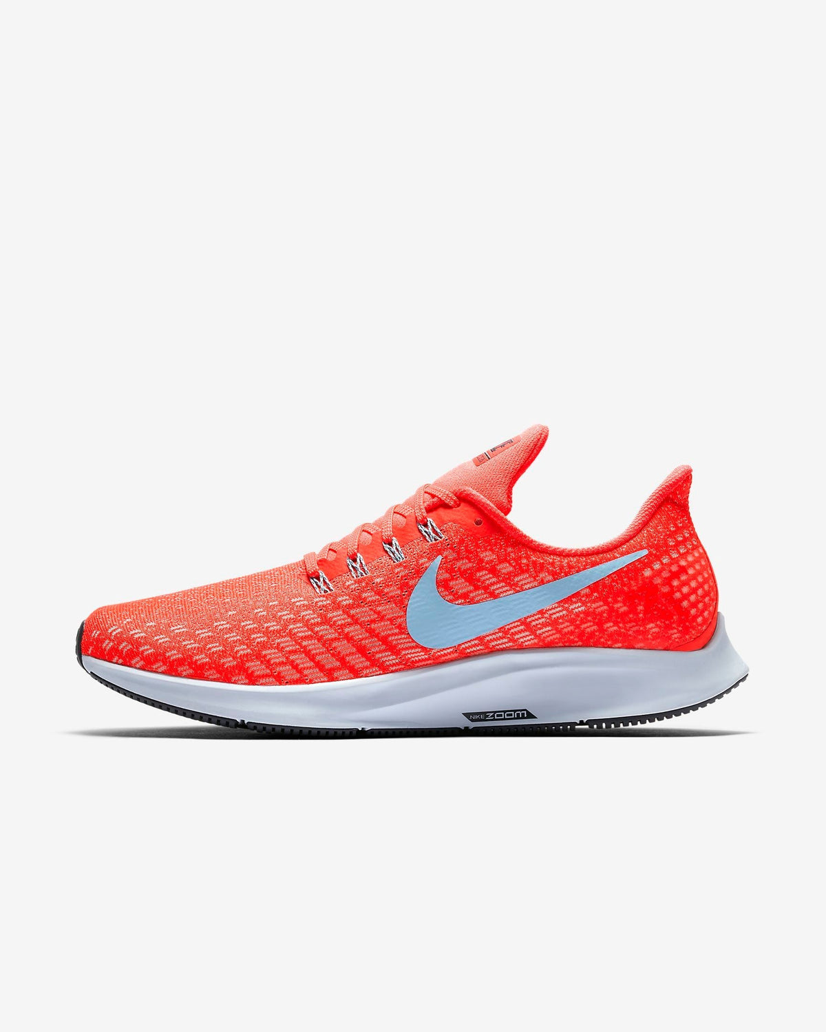 Men's Nike Air Zoom Pegasus 35 Running Shoes Red - product image from the listing.