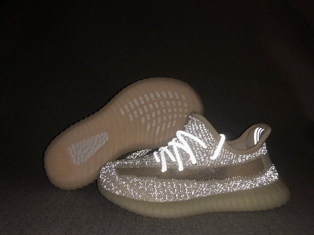 Adidas Yeezy 350 V2 Kids Sneakers, in Cream White - product image from the listing.