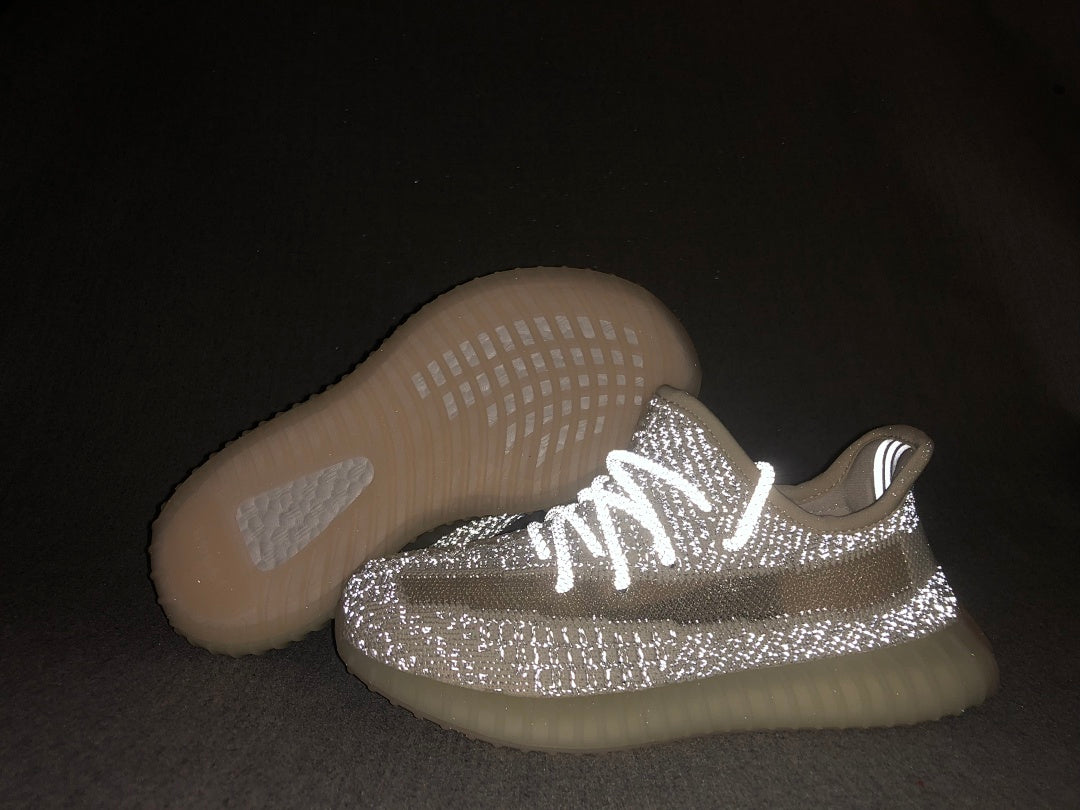 Adidas Yeezy 350 V2 Kids Sneakers, in Cream White - product image from the listing.