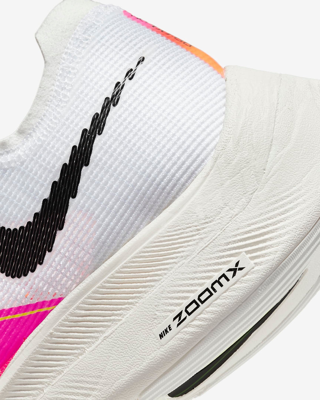 Nike ZoomX Vaporfly NEXT% 2 Rawdacious Shoes for Running DJ5457-100 - product image from the listing.