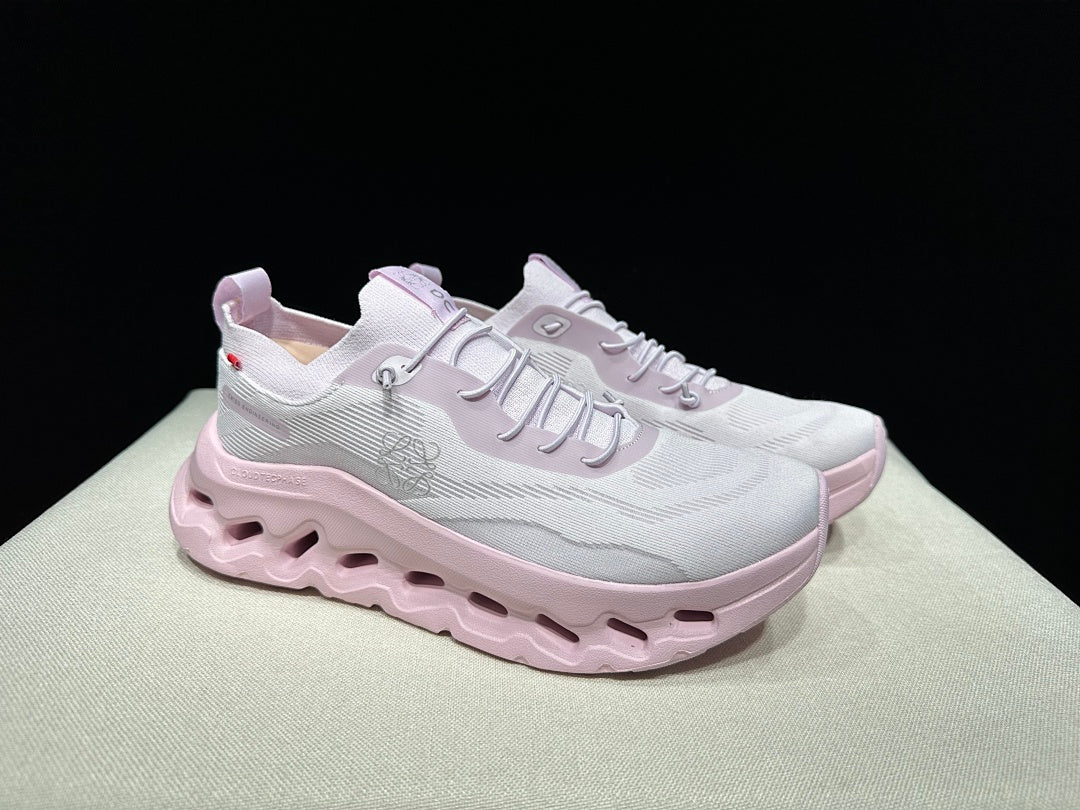 On x LOEWE Cloudtilt Sneakers in Rosa Palo and in Pale Pink - product image from the listing.