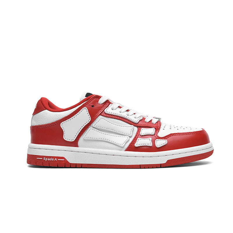 Red and White Spade A Low-Cut Sneakers MFS003-324 - product image from the listing.