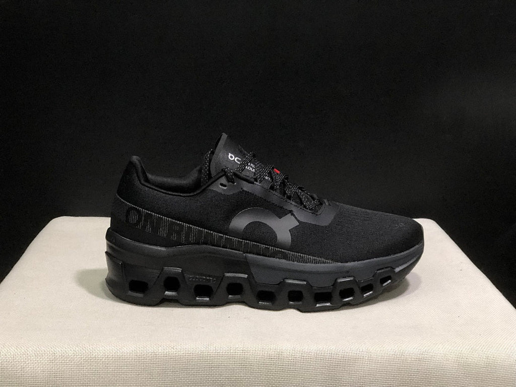 On Cloudmonster 2 Running Shoes in Black - product image from the listing.