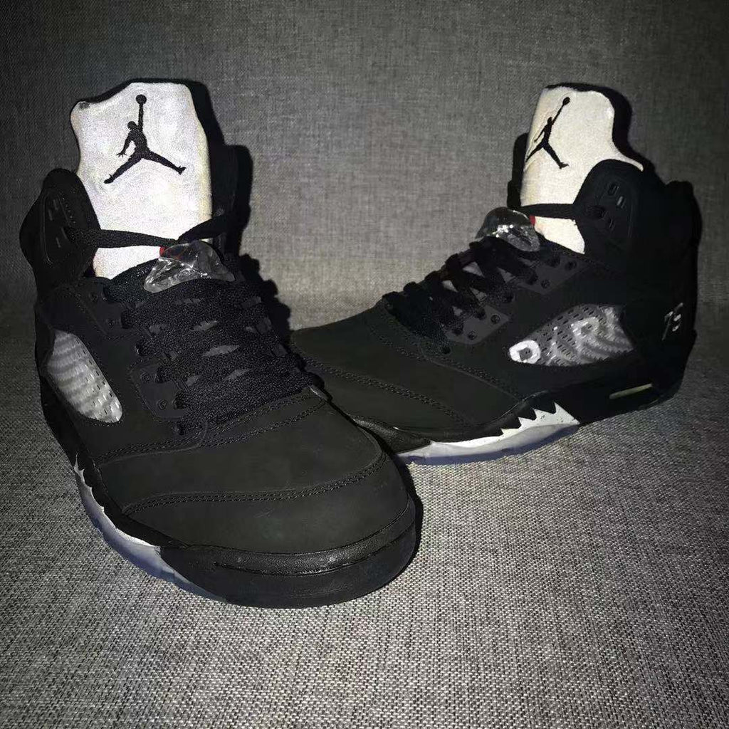 Air Jordan 5 PSG Black Sneakers AV9175-001 - product image from the listing.