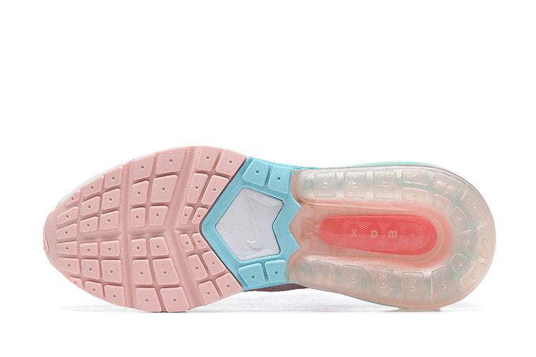 Women's Nike Air Max 270 Pink and Aqua Sneakers - product image from the listing.