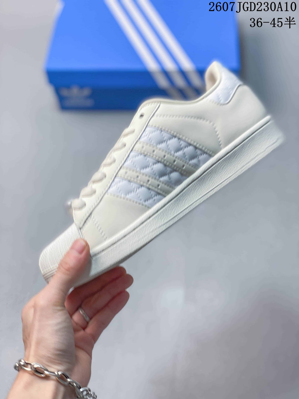 Adidas Superstar II Sneakers in White 2607JGD230A10 - product image from the listing.