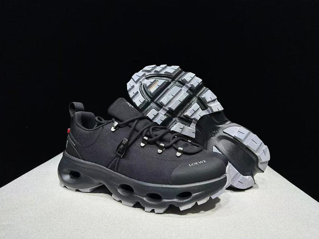 On x LOEWE Cloudsurfer Sneakers in Black - product image from the listing.