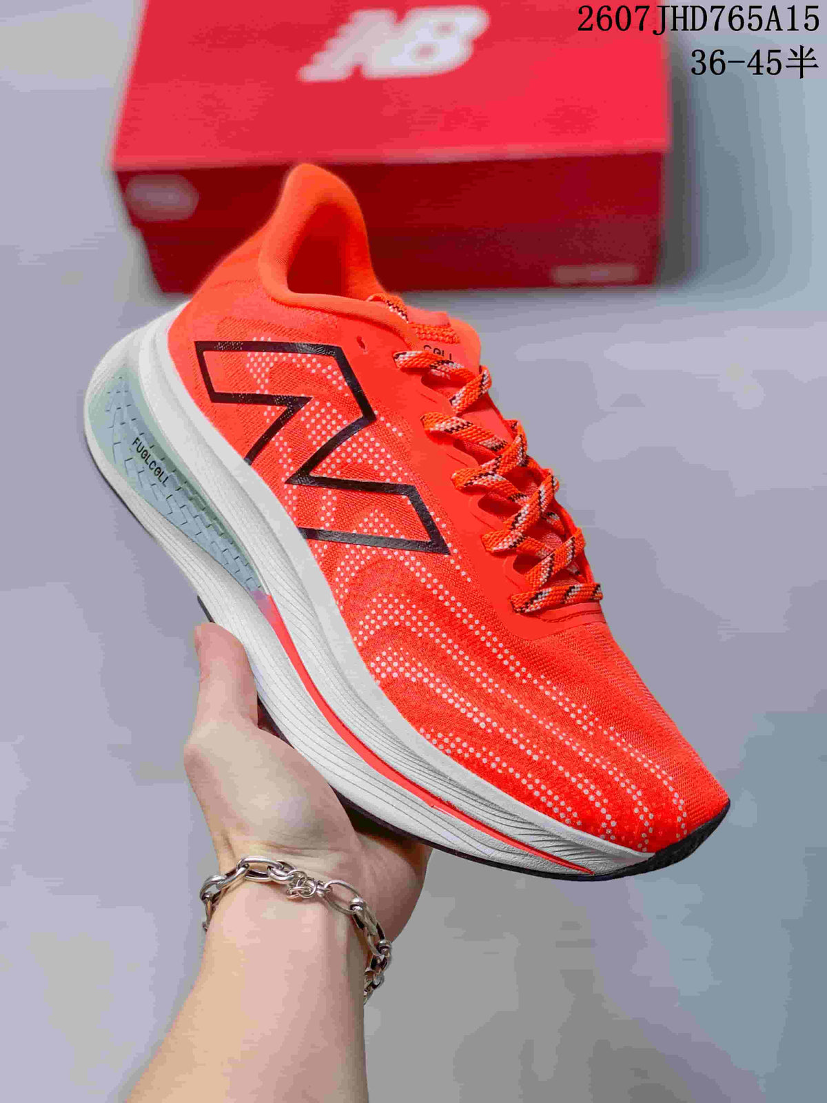 New Balance RC Elite MFCXLK4 Orange Racing Shoes for Running - product image from the listing.