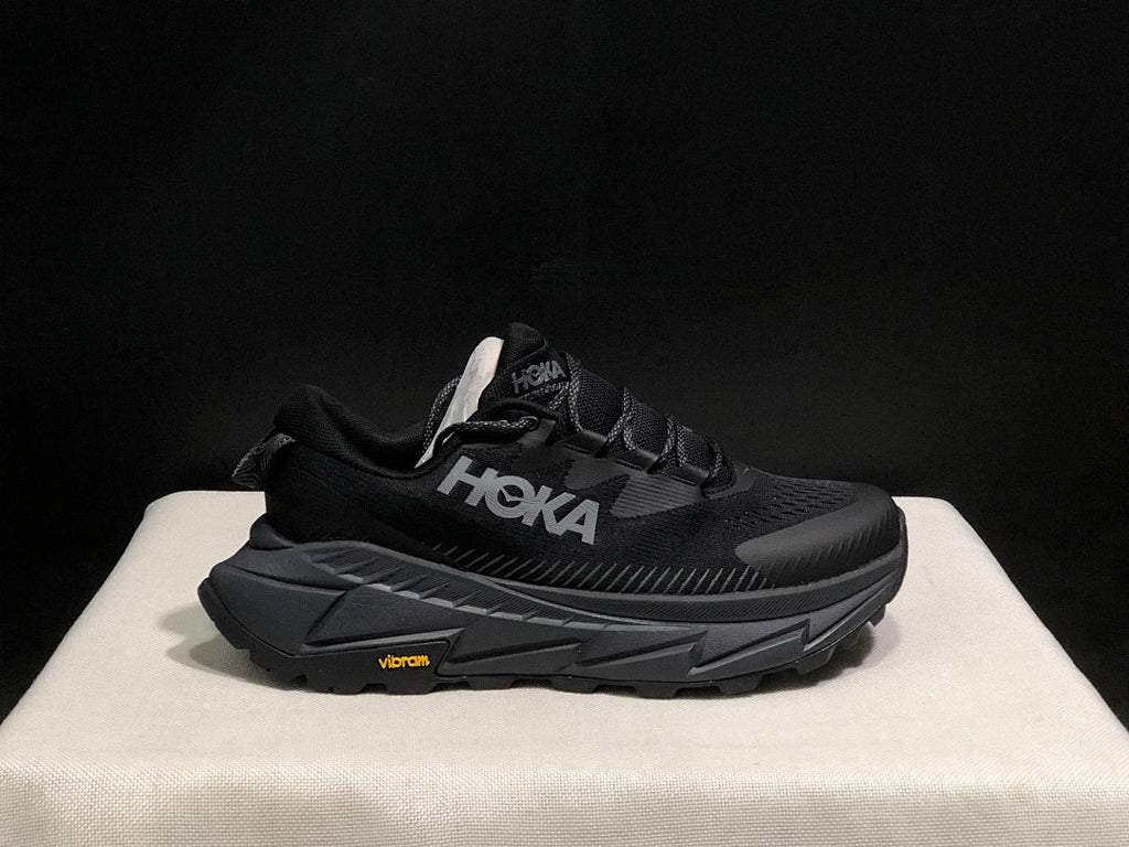 HOKA Skyline Float X Black Trail Trainers - product image from the listing.