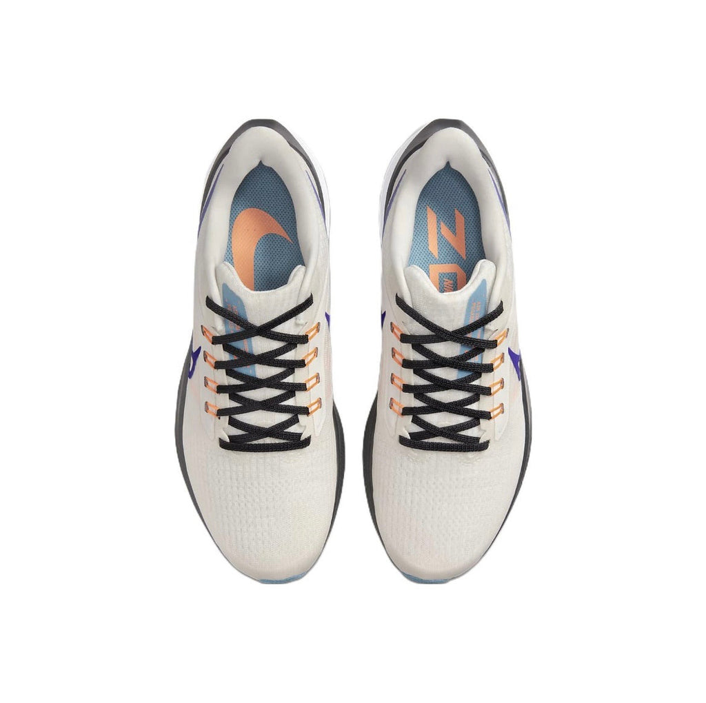 Nike Air Zoom Pegasus 39 Running Shoes in White Blue DH4071-006 - product image from the listing.