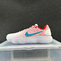 Nike White, Blue & Red Printed Trainers - product image from the listing.