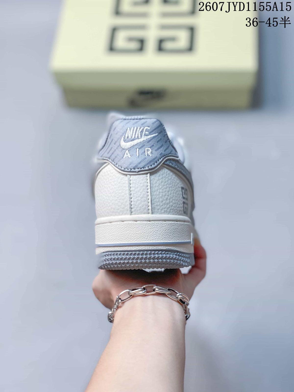 Nike Air Force 1 Low Sneakers in Gray Blue 2607JYD1155A15 - product image from the listing.