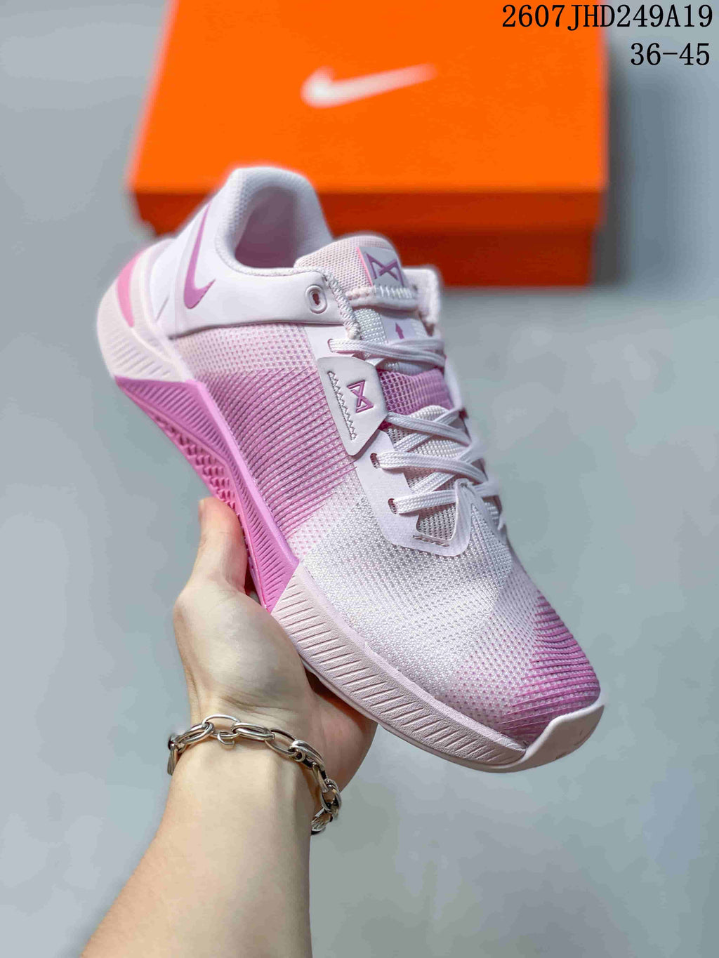 Nike Metcon 10 Pink White Training Trainers - product image from the listing.