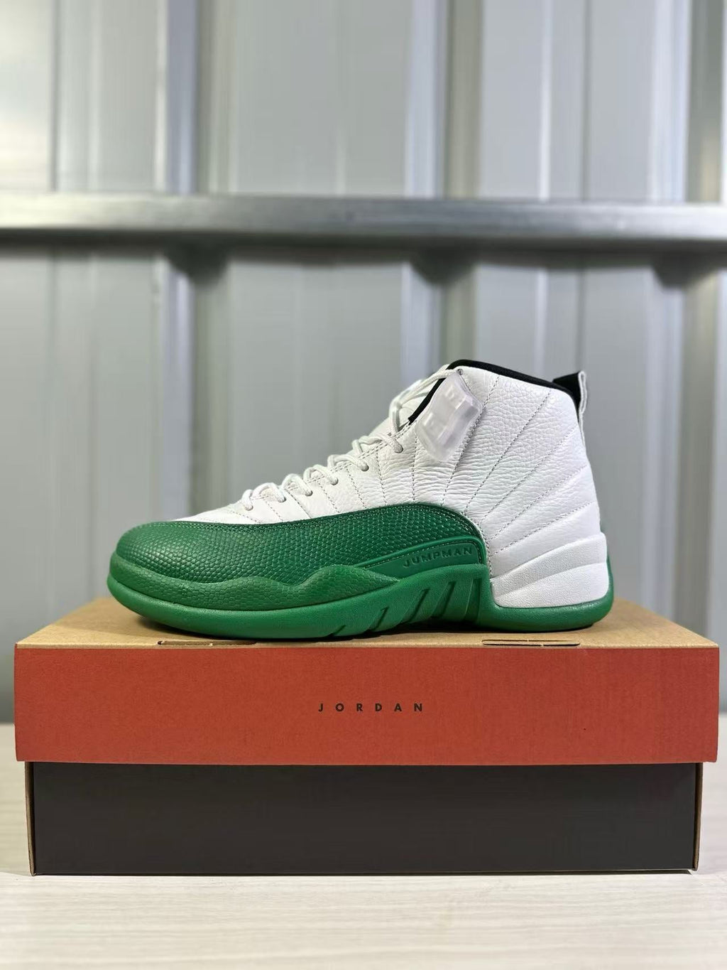 Air Jordan 12 Retro White Green CT8013-103 - product image from the listing.
