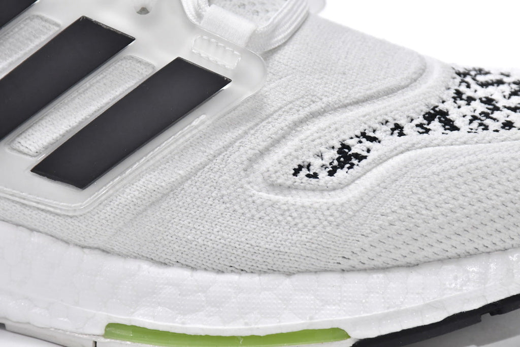 adidas UltraBoost 22 GX5573 White Black Zebra Shoes for Running - product image from the listing.
